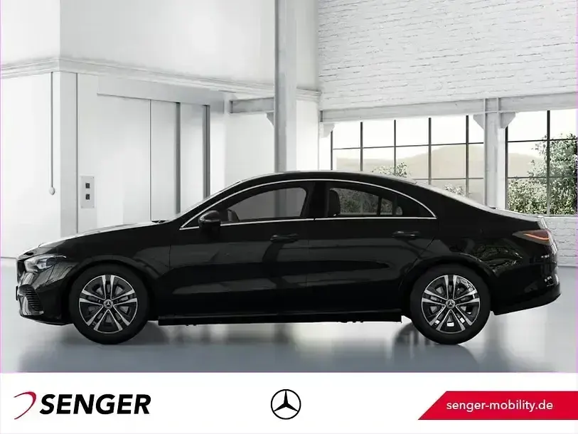 Gebraucht Mercedes CLA200 Advanced 163 PS (119 kW) 2025 Unilack nachtschwarz Coupé