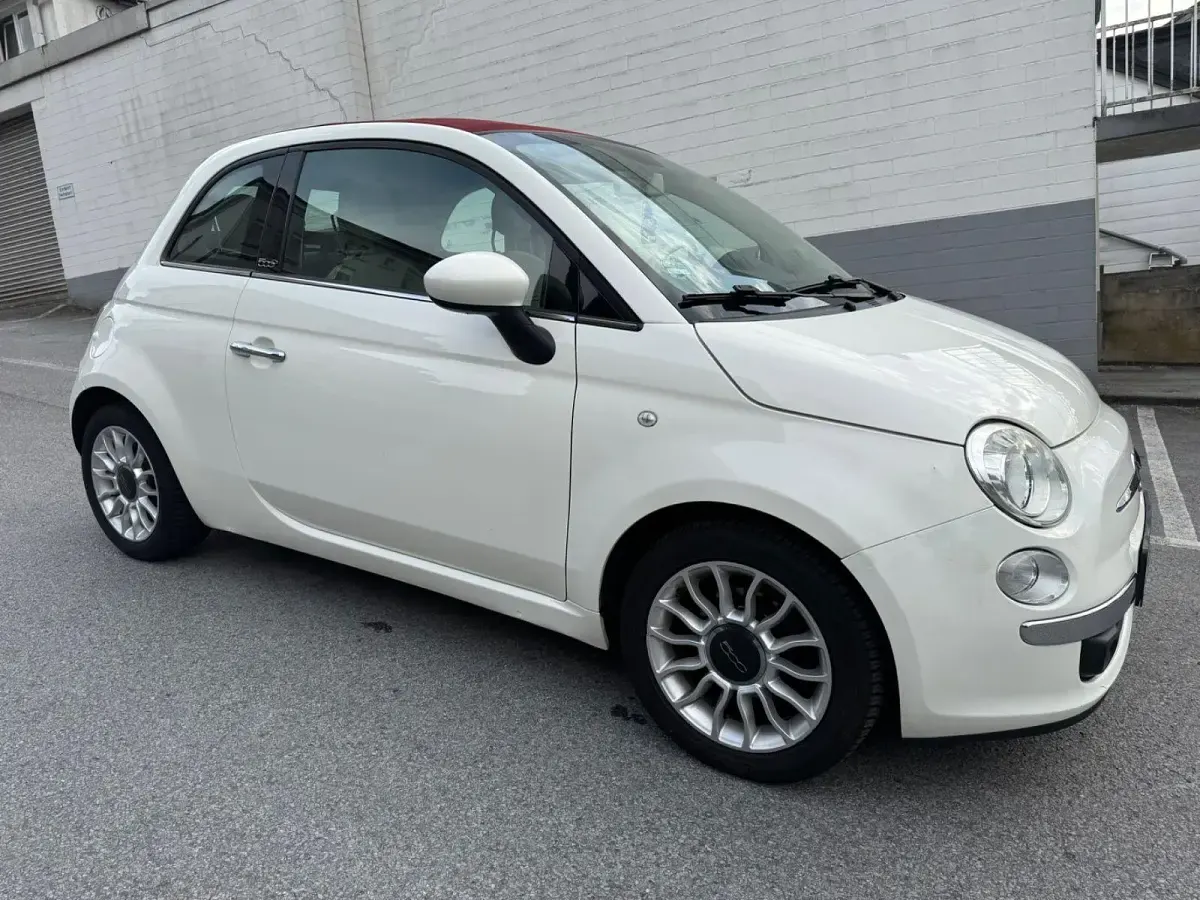 Gebraucht Fiat 500C Lounge 86 PS (63 kW) 2011 Weiß Cabrio
