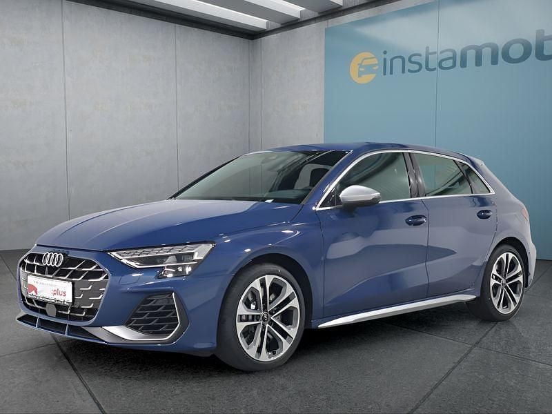 Blau Gebraucht 2024 Audi S3 Limousine | 43.649 € (Fairer Preis) - Bild 1/4