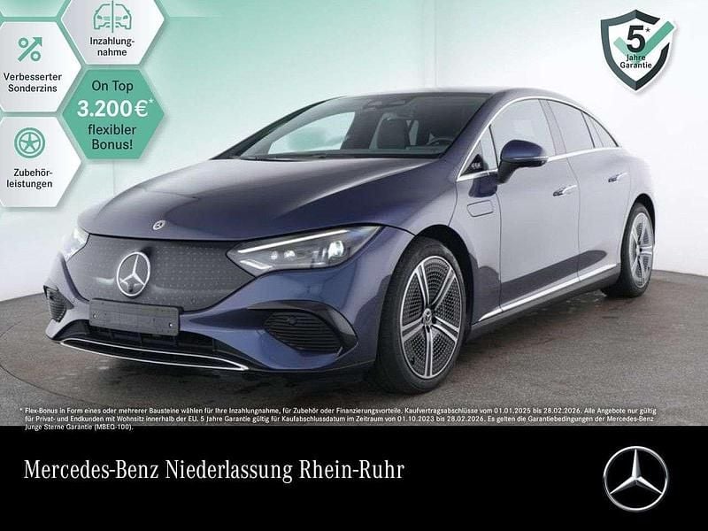 Blau Gebraucht 2024 Mercedes EQE350 Premium Limousine | 46.990 € (Superpreis) - Bild 1/3