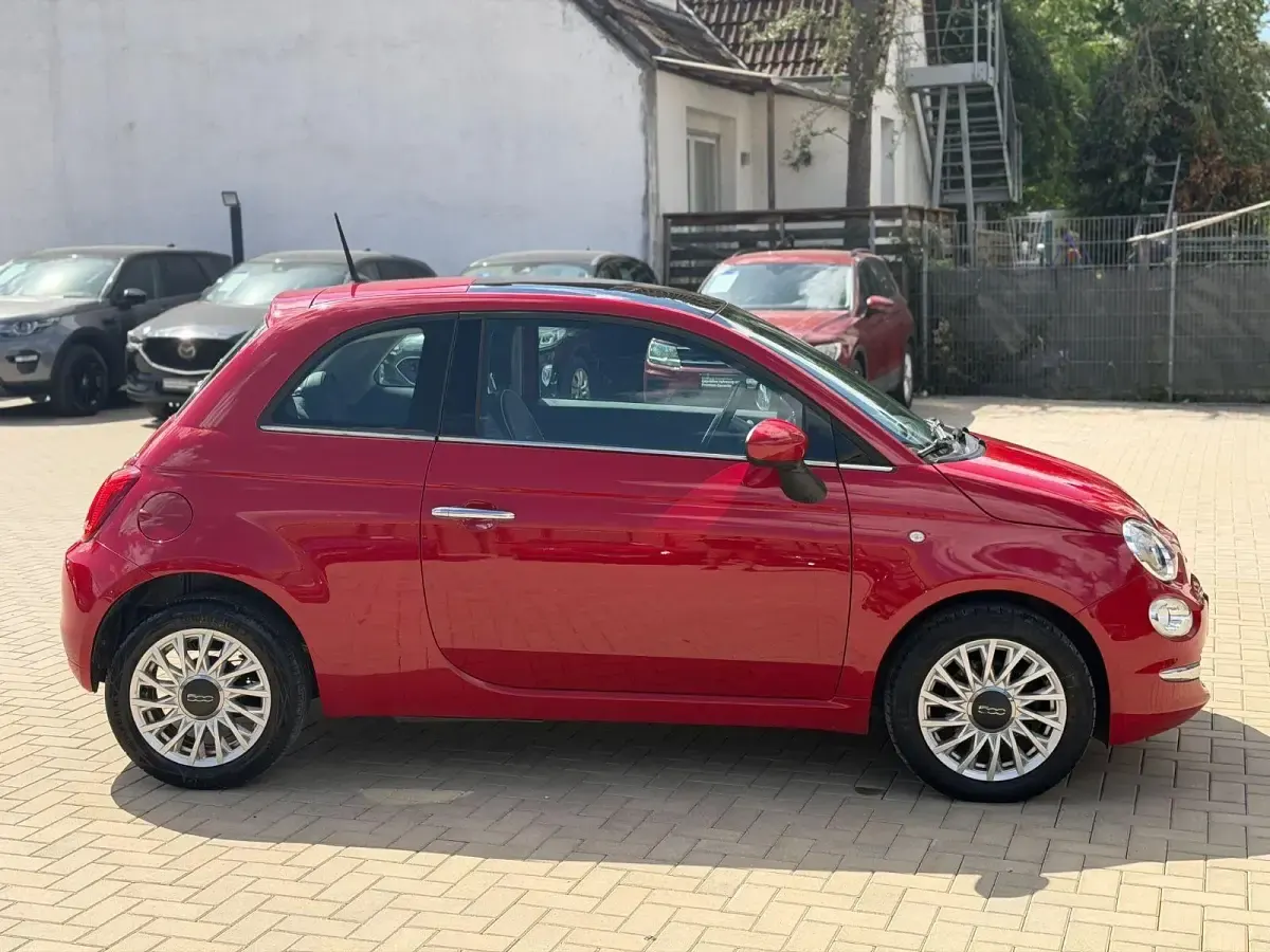 Gebraucht Fiat 500 Lounge 69 PS (50 kW) 2017 Rot Kleinwagen