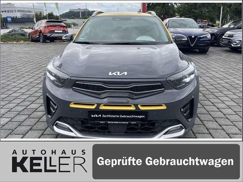 (mpr) perennial grey/yellow m Gebraucht 2021 Kia Stonic GT-Line SUV | 16.990 € (Guter Preis) - Bild 1/4