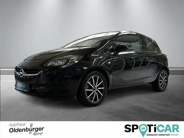 Onyxschwarz Gebraucht 2016 Opel Corsa Edition Kleinwagen | 8.985 € (Fairer Preis) - Bild 1/4