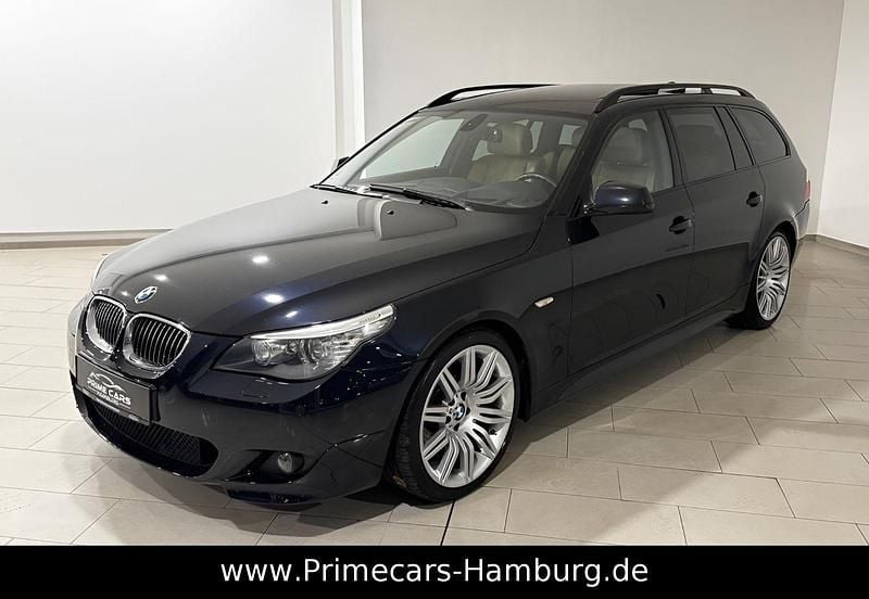 Schwarz Gebraucht 2010 BMW 530 M Sport Kombi | 16.990 € - Bild 1/4