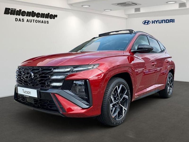 Rot Neu 2025 Hyundai Tucson N Line SUV | 38.990 € (Teuer) - Bild 1/4
