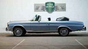 Gebraucht Mercedes 220 SE 120 PS (88 kW) 1963 Blau Cabrio