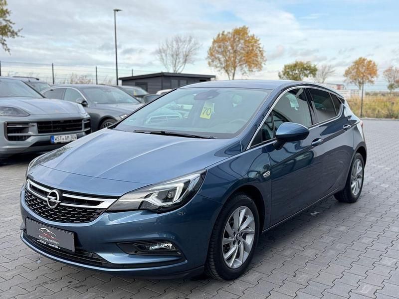Blau Gebraucht 2017 Opel Astra Innovation Limousine | 9.950 € (Fairer Preis) - Bild 1/4