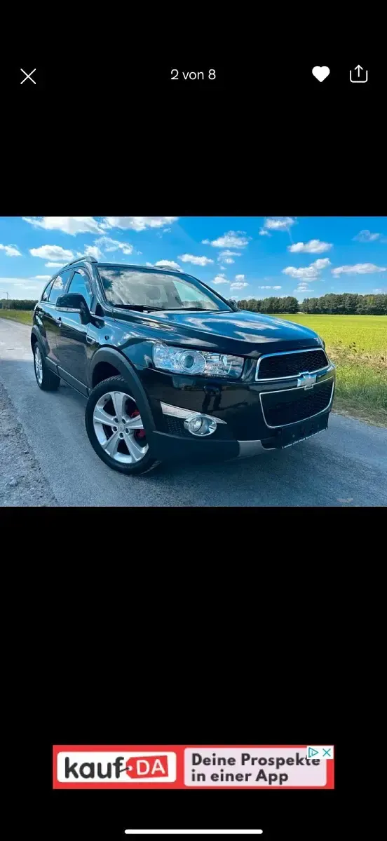 Gebraucht Chevrolet Captiva 184 PS (135 kW) 2012 Schwarz SUV