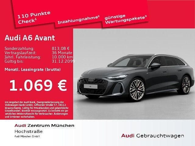 Daytonagrau perleffekt Gebraucht 2025 Audi A6 Ambiente Kombi | 78.885 € (Superpreis) - Bild 1/2