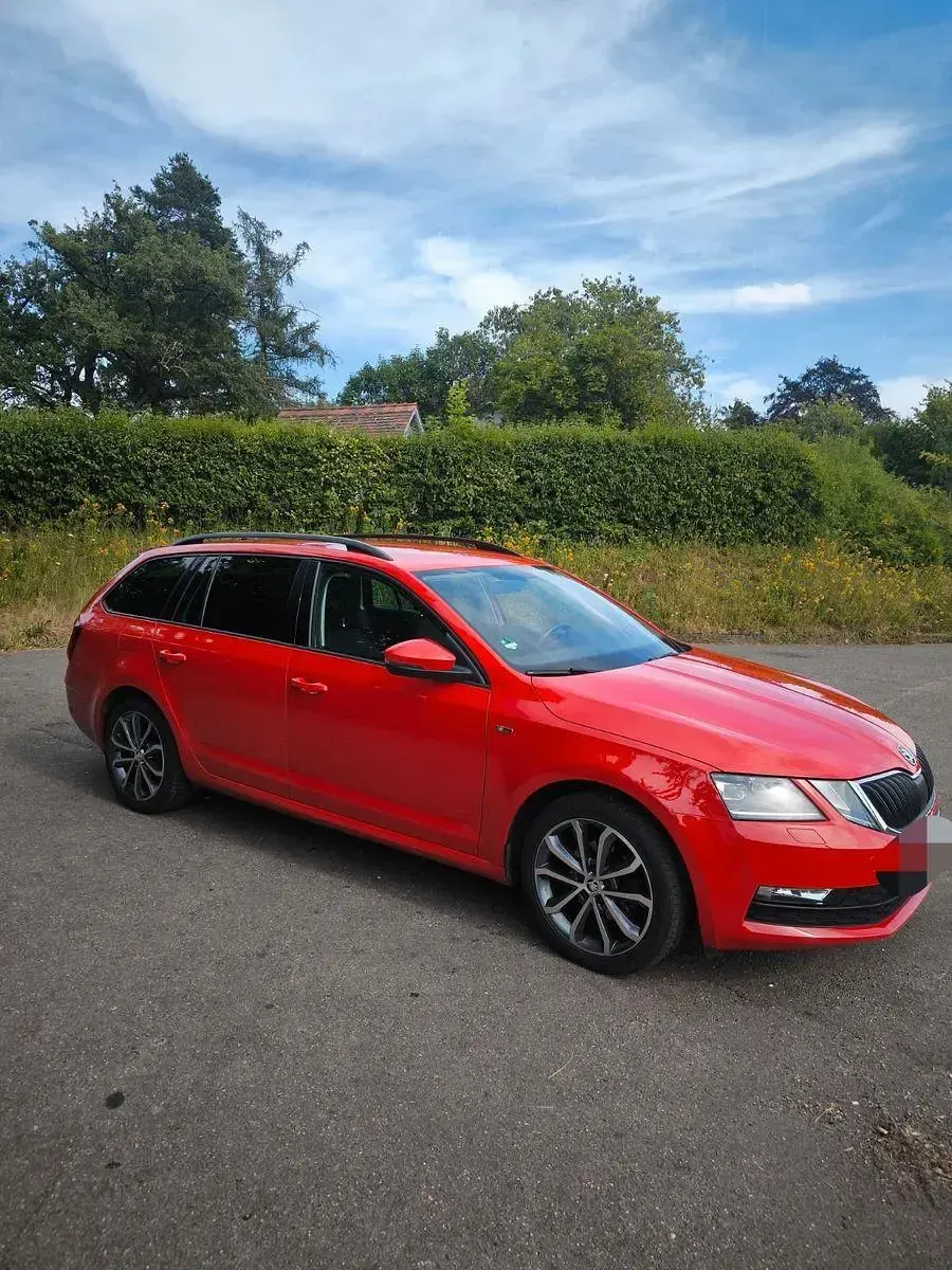 Gebraucht Skoda Octavia Soleil 116 PS (85 kW) 2019 Rot Kombi