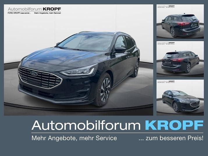 Obsidianschwarz metallic Gebraucht 2024 Ford Focus Titanium Kombi | 26.508 € (Fairer Preis) - Bild 1/4