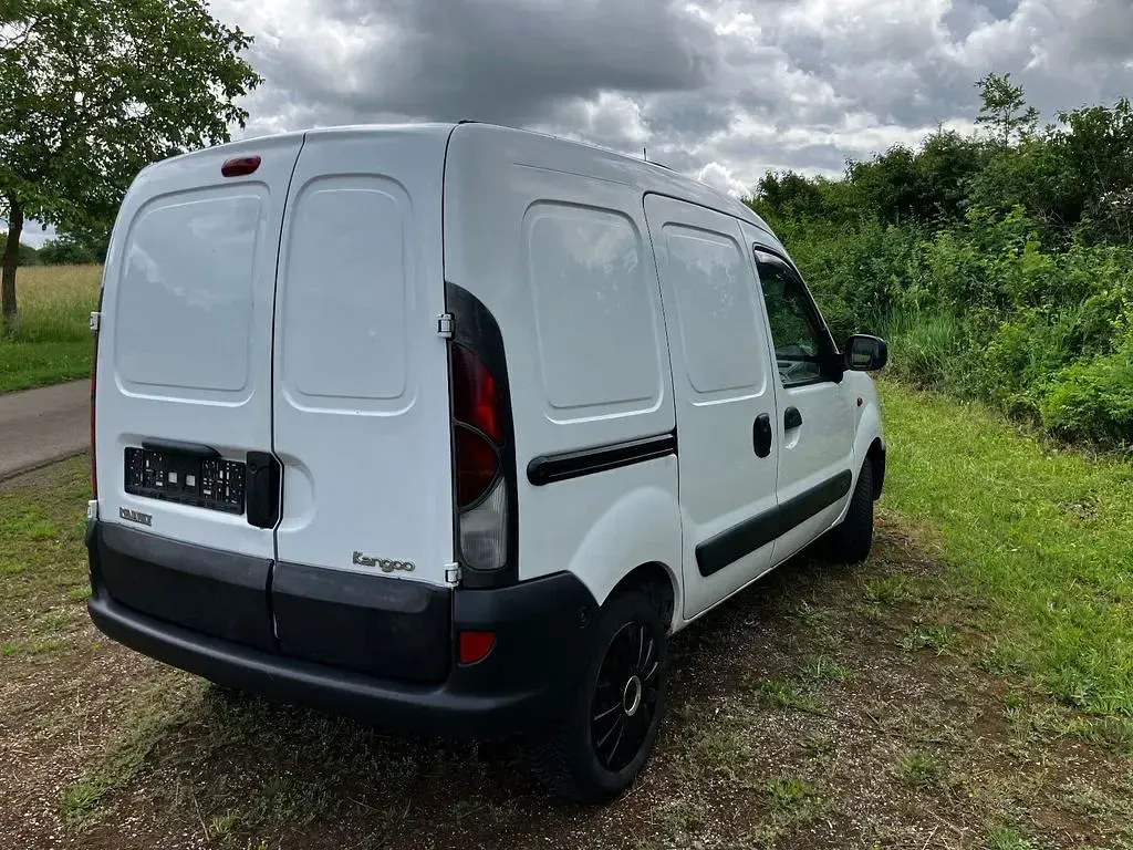 Gebraucht Renault Kangoo 80 PS (58 kW) 2002 Weiß Van / Kleinbus