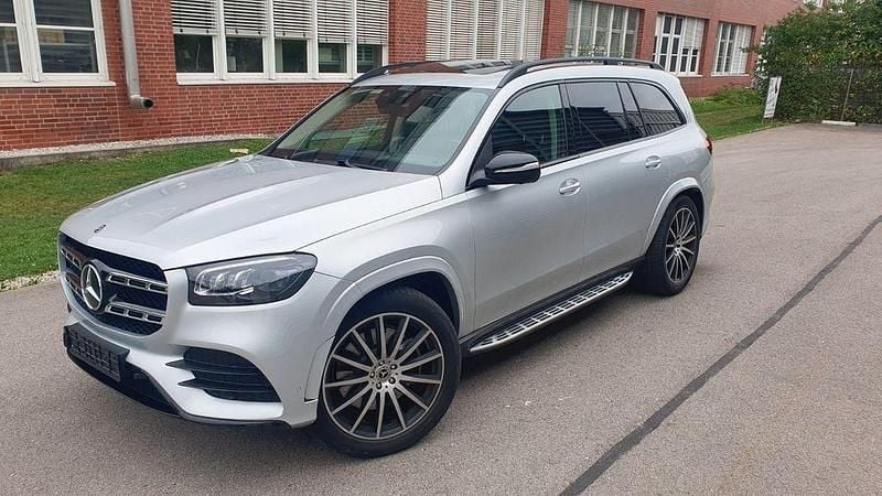 Silber Gebraucht 2022 Mercedes GLS350 AMG SUV | 72.000 € (Superpreis) - Bild 1/4