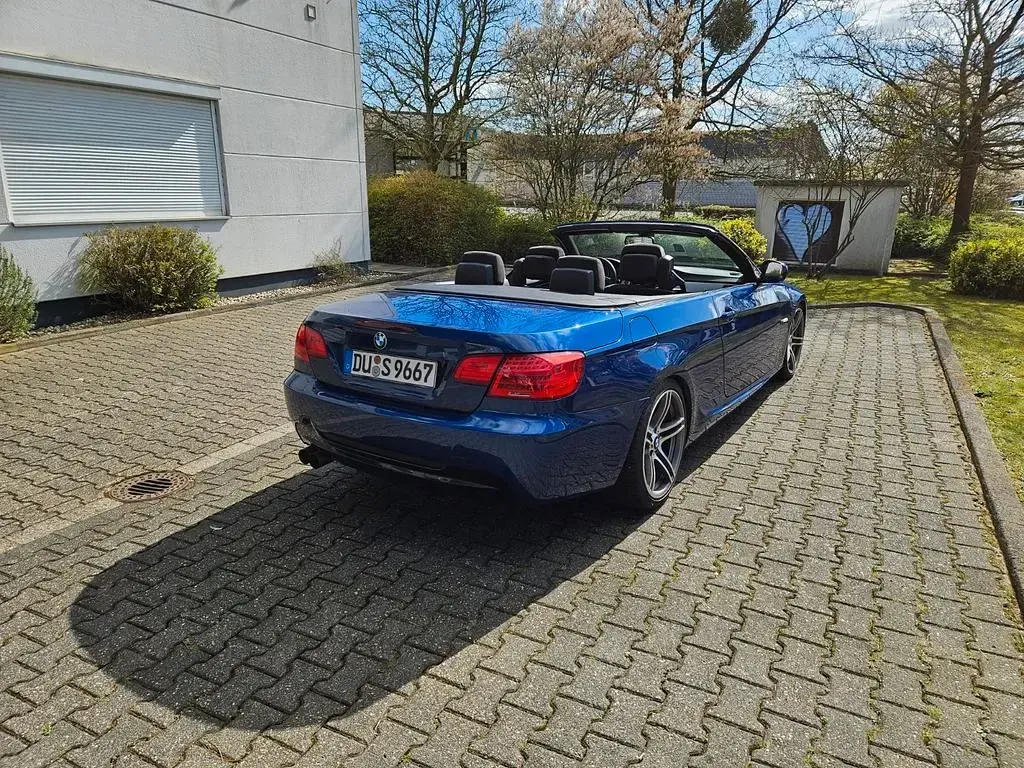 Gebraucht BMW 320 Cabriolet Performance 184 PS (135 kW) 2010 Blau Cabrio