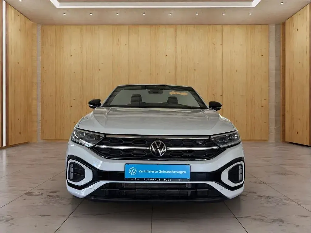 Gebraucht VW T-Roc Cabriolet Beats 150 PS (110 kW) 2022 Weiß Cabrio