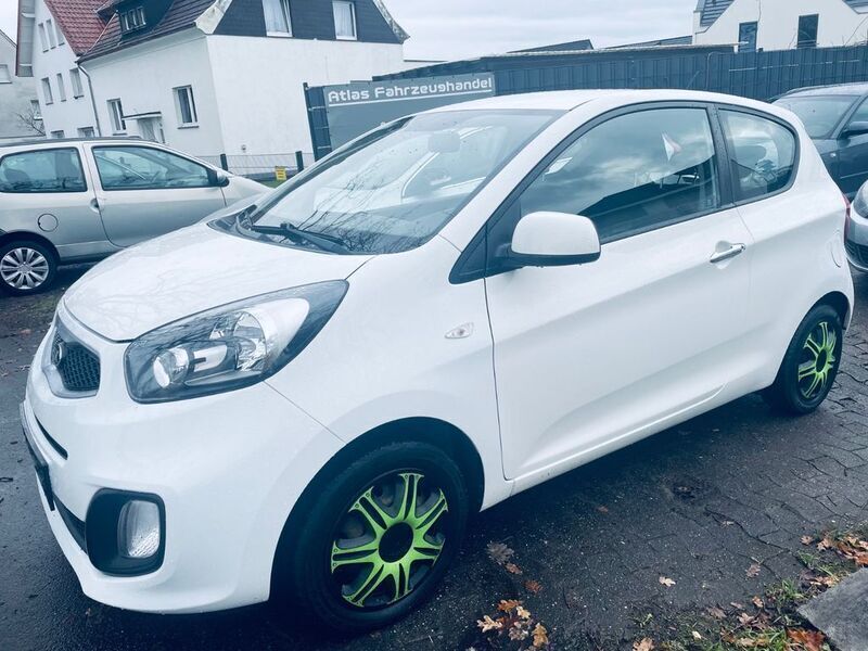Weiß Gebraucht 2012 Kia Picanto DREAM-TEAM Edition Kleinwagen | 1.790 € (Superpreis) - Bild 1/4