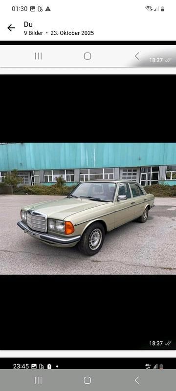 Gebraucht Mercedes E280 185 PS (136 kW) 1985 Grün Limousine