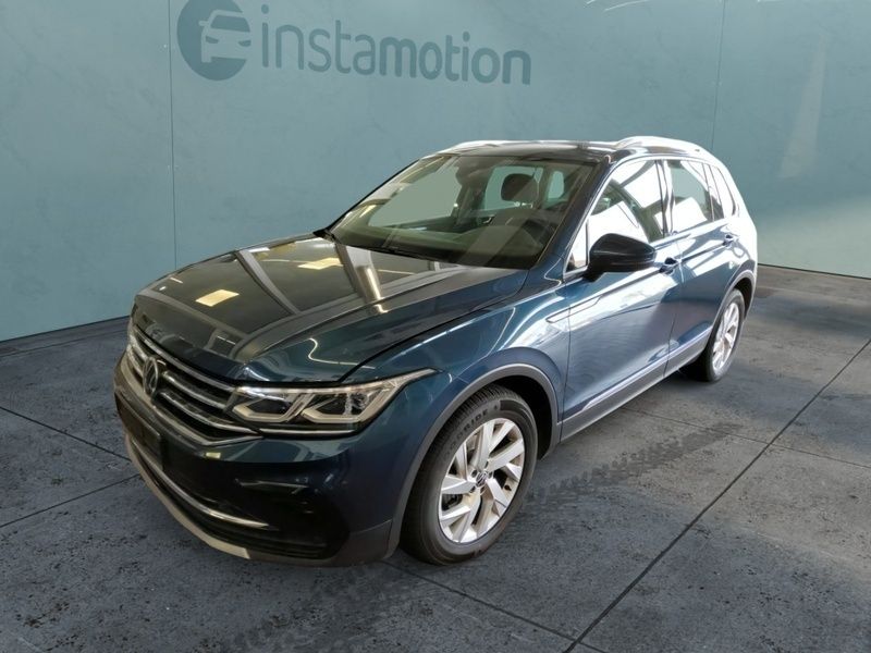 Blau Gebraucht 2021 VW Tiguan Elegance SUV | 29.806 € (Fairer Preis) - Bild 1/3