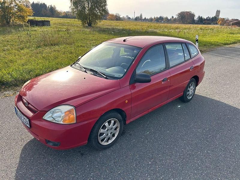 Rot Gebraucht 2003 Kia Rio Limousine | 1.895 € (Teuer) - Bild 1/4