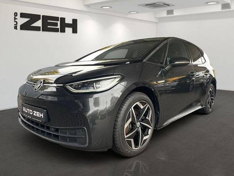 Mangangrau schwarz (metallic) Gebraucht 2021 VW ID.3 Pro Kleinwagen | 23.950 € (Etwas zu teuer) - Bild 1/4