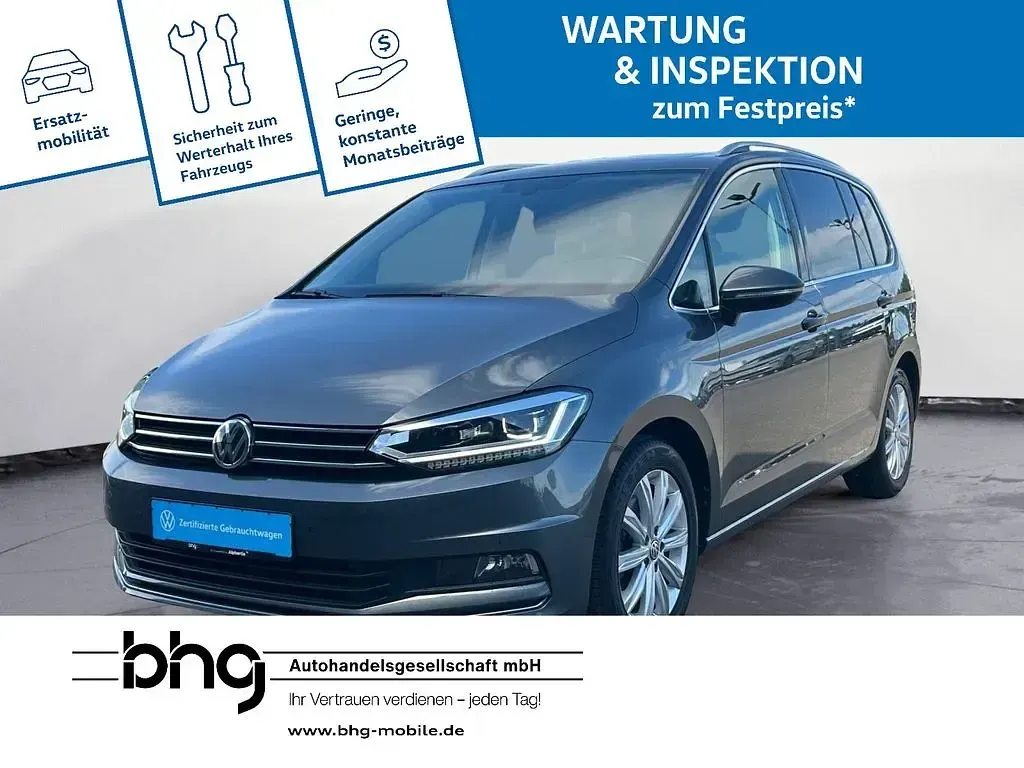 Gebraucht VW Touran Highline 180 PS (132 kW) 2017 Grau Van / Kleinbus