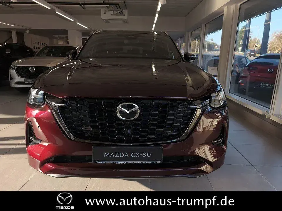 Neu Mazda CX-80 Homura-Line 254 PS (186 kW) 2026 Artisan red SUV