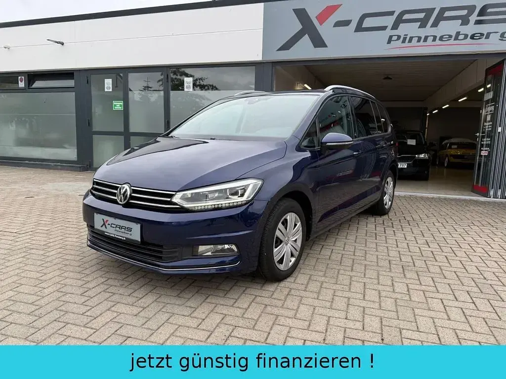 Gebraucht VW Touran Comfortline 150 PS (110 kW) 2017 Blau Van / Kleinbus