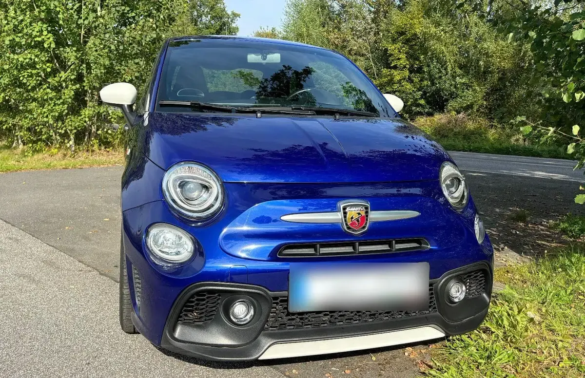 Gebraucht Abarth 595 145 PS (106 kW) 2017 Blau Kleinwagen