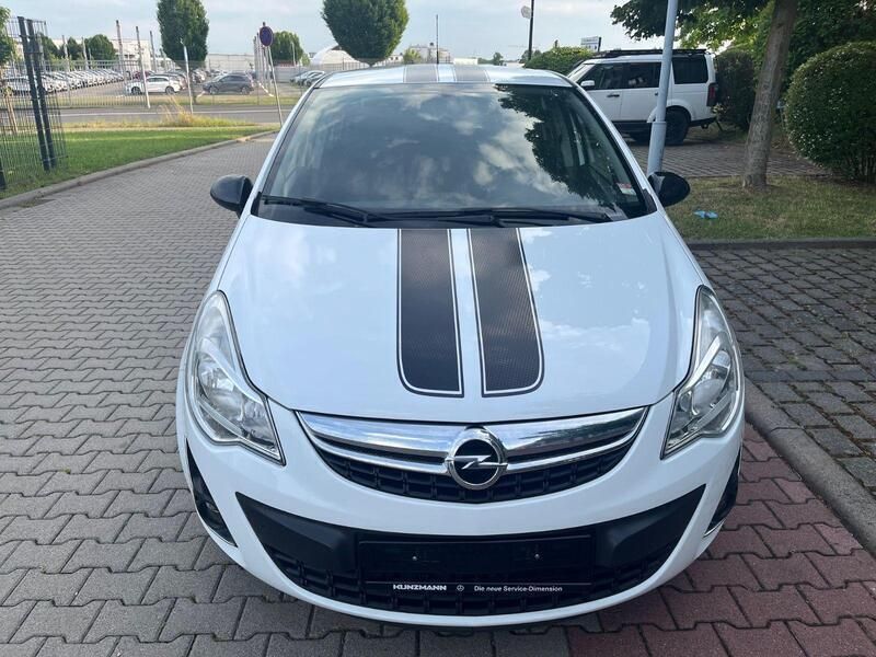 Weiß Gebraucht 2012 Opel Corsa Kleinwagen | 3.999 € (Fairer Preis) - Bild 1/4