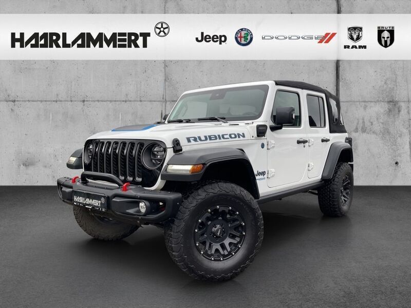 Weiß Gebraucht 2022 Jeep Wrangler Rubicon SUV | 66.590 € (Etwas zu teuer) - Bild 1/4