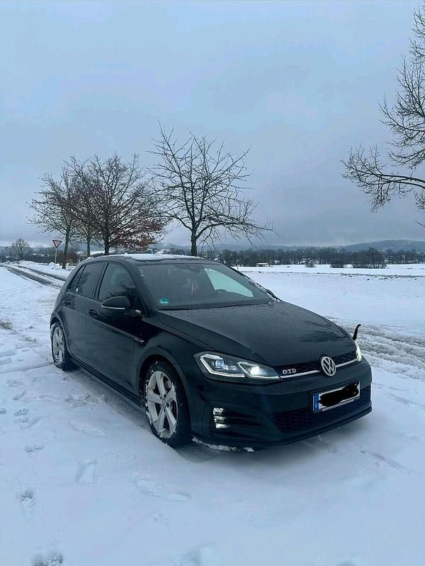 Gebraucht VW Golf VII GTD 184 PS (135 kW) 2017 Schwarz Kleinwagen