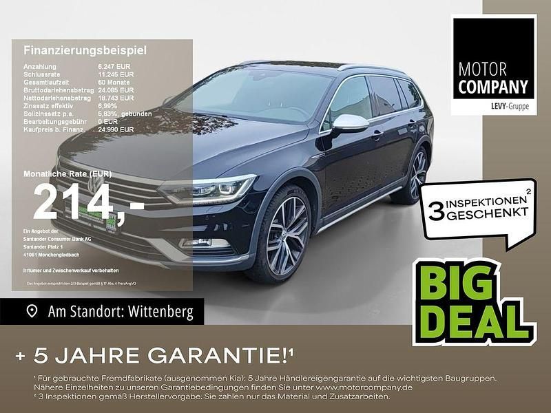Schwarz Gebraucht 2017 VW Passat Alltrack Kombi | 24.480 € (Fairer Preis) - Bild 1/4