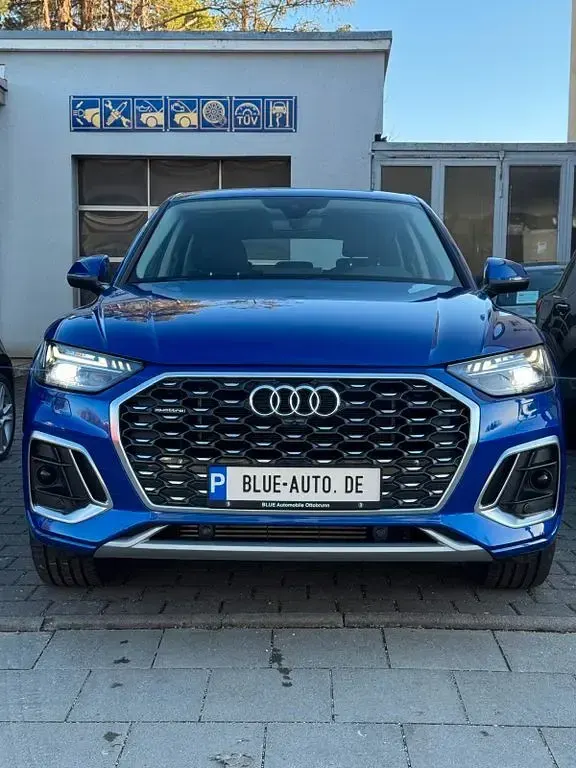 Gebraucht Audi Q5 Sportback S-Line 299 PS (219 kW) 2022 Blau SUV