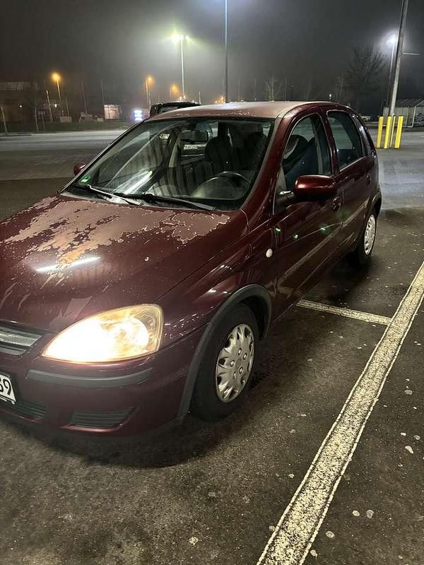 Gebraucht Opel Corsa 80 PS (58 kW) 2005 Rot Kleinwagen