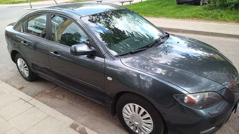 Grau Gebraucht 2009 Mazda 3 Active Plus Limousine | 4.999 € (Fairer Preis) - Bild 1/4