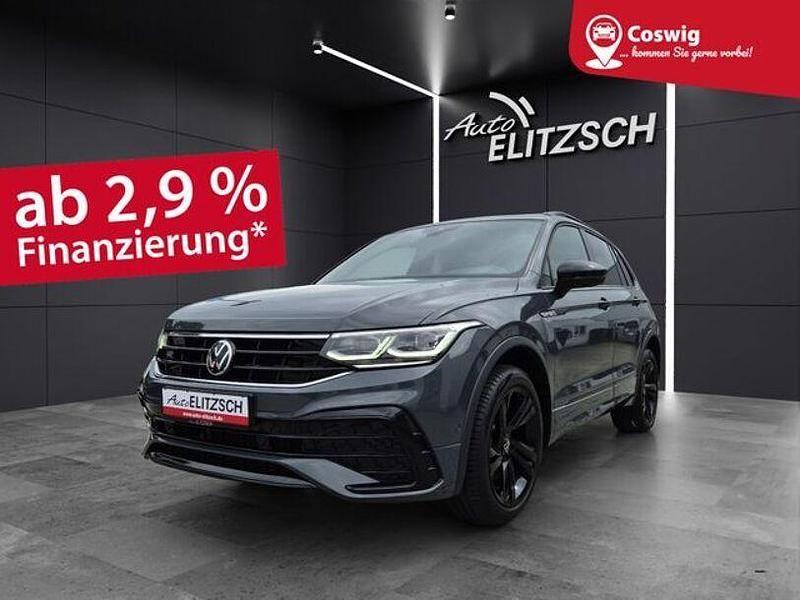 Grau Gebraucht 2021 VW Tiguan R-line SUV | 34.950 € (Etwas zu teuer) - Bild 1/4