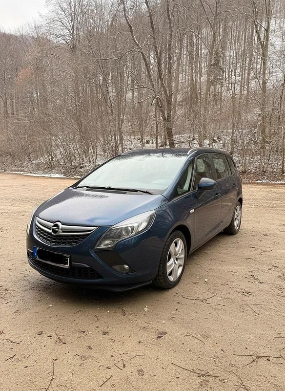 Gebraucht Opel Zafira Tourer 140 PS (102 kW) 2012 Blau Van / Kleinbus