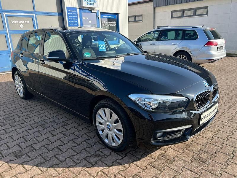 Gebraucht BMW 116 Advantage 109 PS (80 kW) 2015 Schwarz Kleinwagen