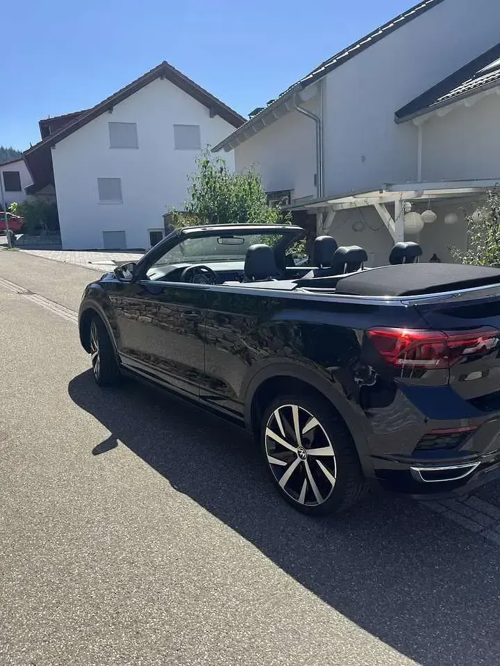 Gebraucht VW T-Roc R-line 150 PS (110 kW) 2021 Schwarz SUV