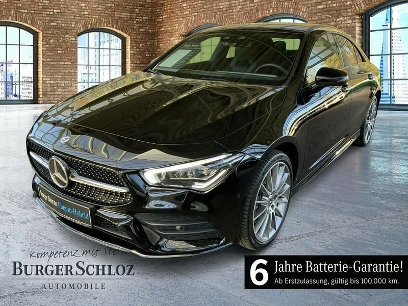 Unilack nachtschwarz Gebraucht 2022 Mercedes CLA250e Night Limousine | 30.800 € (Fairer Preis) - Bild 1/4