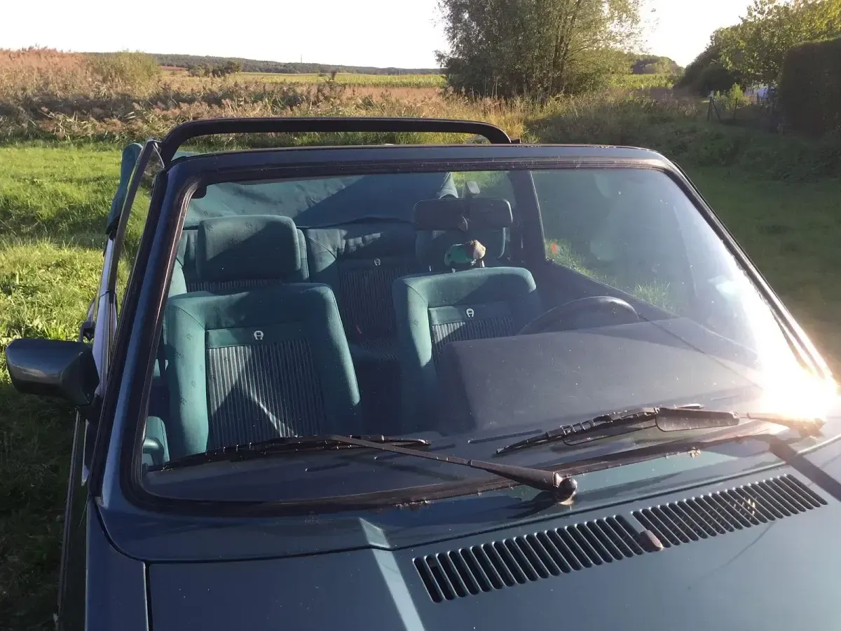 Gebraucht VW Golf Cabriolet 98 PS (72 kW) 1990 Grün Cabrio
