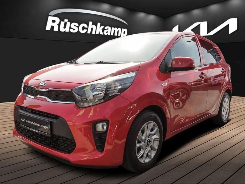 Rot Gebraucht 2020 Kia Picanto DREAM-TEAM Edition Kleinwagen | 11.990 € (Fairer Preis) - Bild 1/4