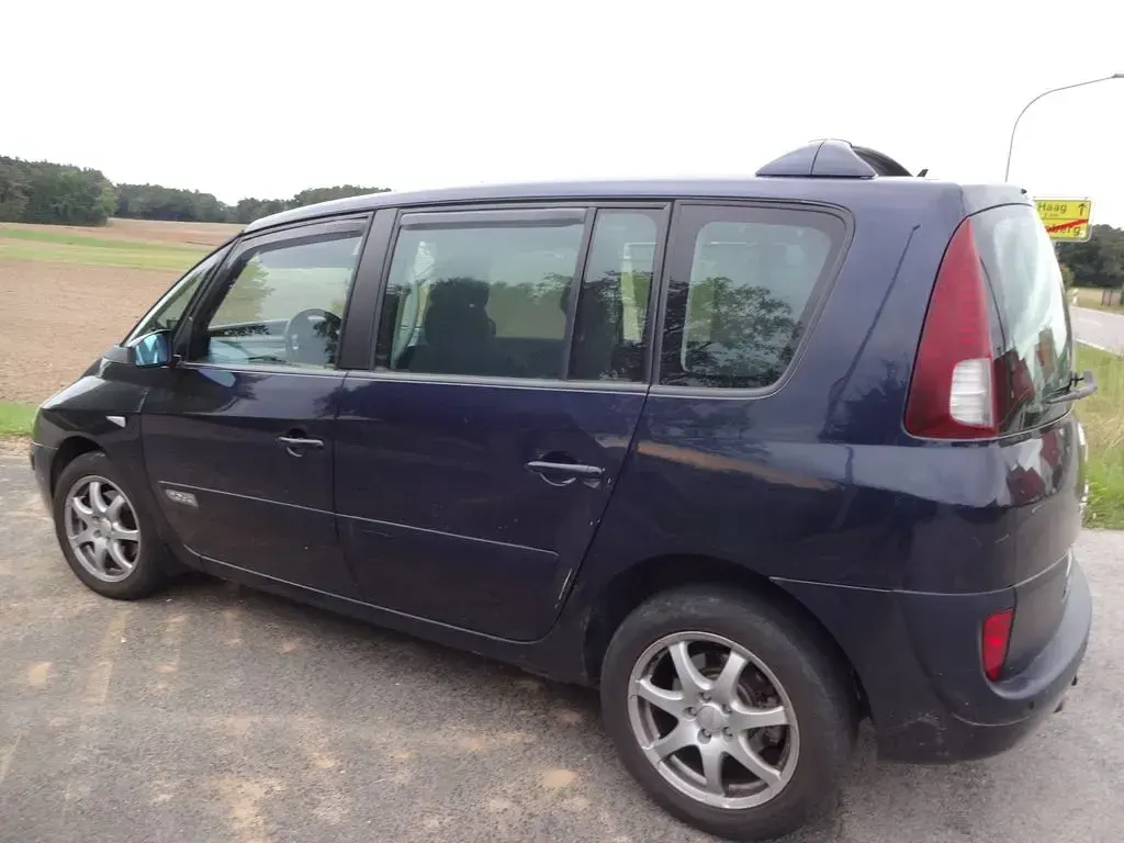 Gebraucht Renault Espace Expression 131 PS (96 kW) 2007 Blau Van / Kleinbus
