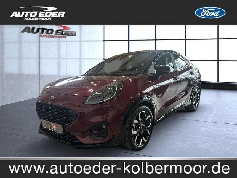 Beautiful berry red (metallic) Gebraucht 2023 Ford Puma SUV | 24.880 € (Teuer) - Bild 1/4