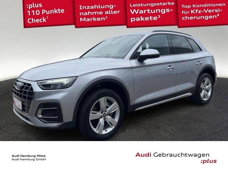 Florettsilber metallic Gebraucht 2022 Audi Q5 Advanced SUV | 38.880 € (Fairer Preis) - Bild 1/3