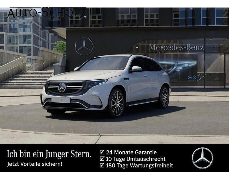 Weiß Gebraucht 2022 Mercedes EQC400 AMG SUV | 38.854 € (Etwas zu teuer) - Bild 1/3