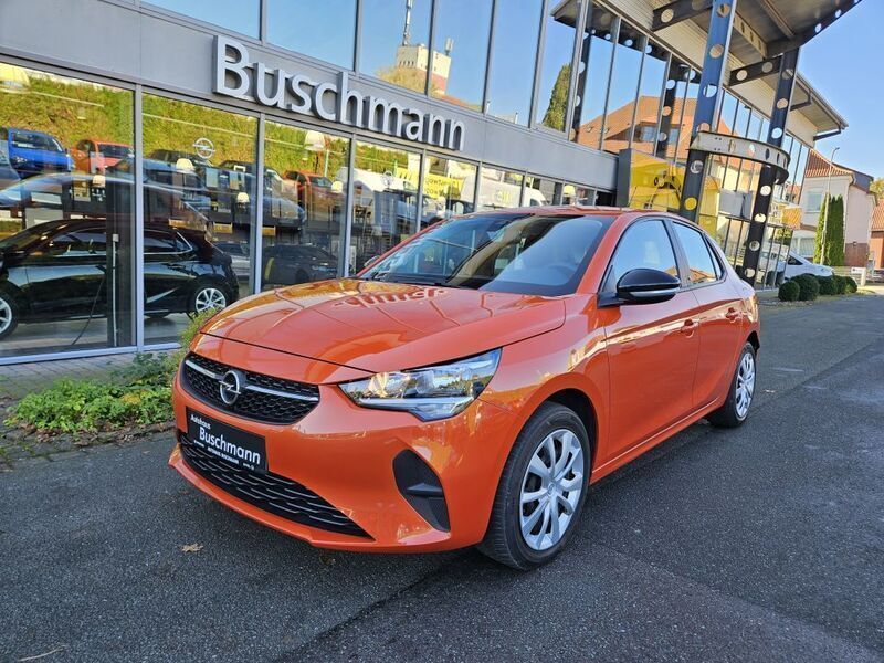 Orange Gebraucht 2021 Opel Corsa-e Edition Kleinwagen | 17.390 € (Fairer Preis) - Bild 1/4