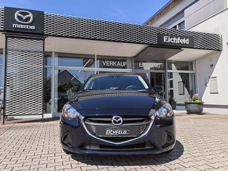Blau Gebraucht 2019 Mazda 2 Exclusive Kleinwagen | 13.220 € (Fairer Preis) - Bild 1/4
