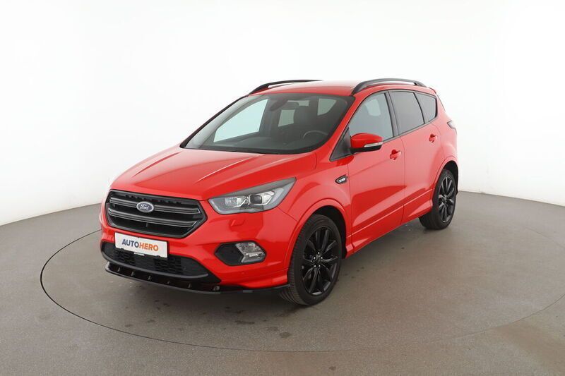 Rot Gebraucht 2018 Ford Kuga ST-Line SUV | 14.760 € (Fairer Preis) - Bild 1/4