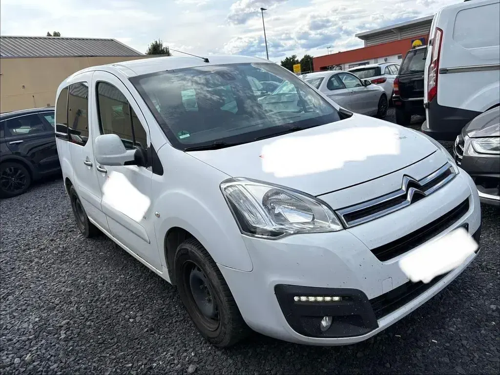 Gebraucht Citroën Berlingo 99 PS (72 kW) 2016 Weiß Van / Kleinbus
